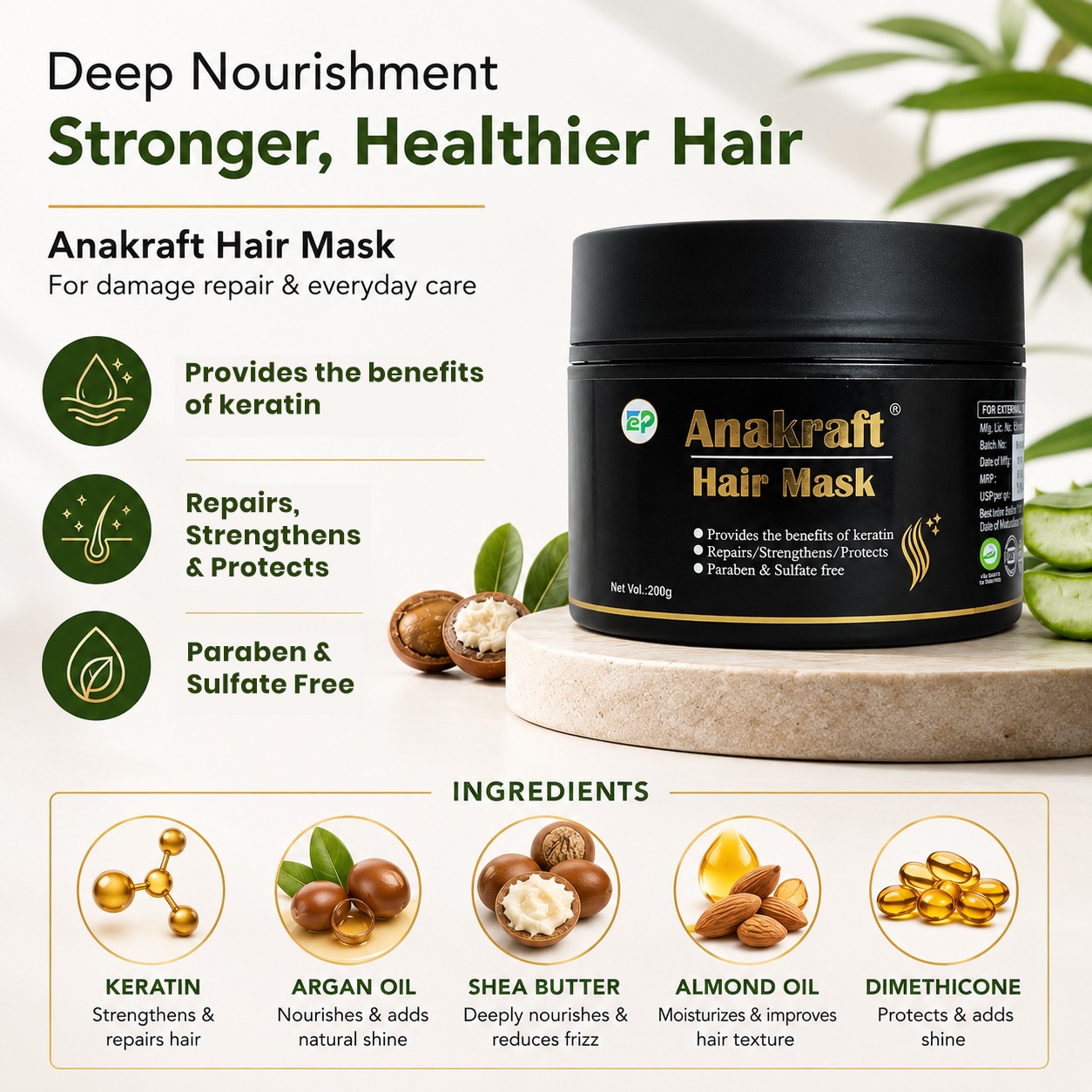 Anakraft Hair Mask - Image 4