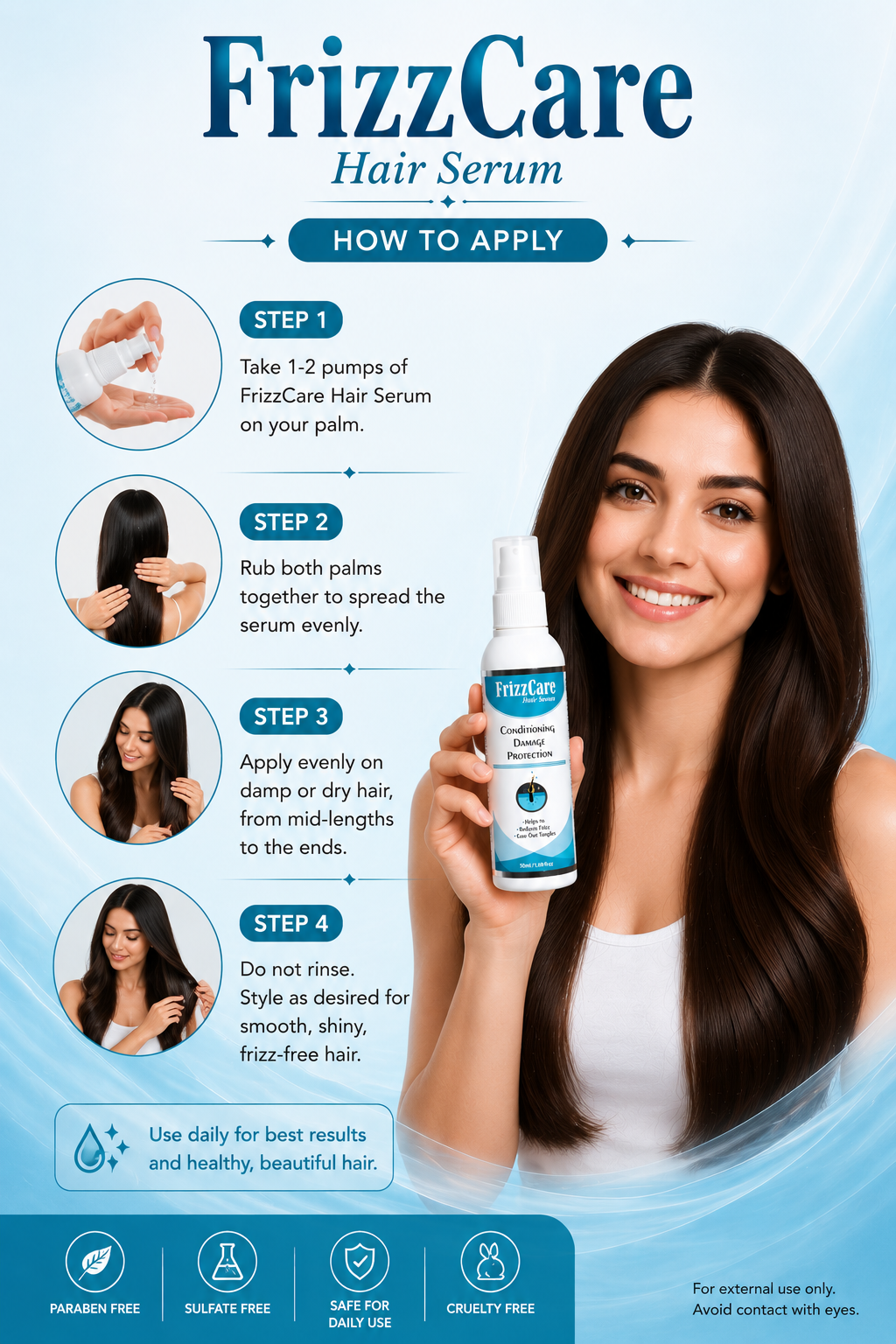 Frizzcare-Hair Serum - Image 5