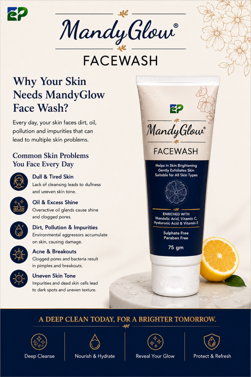 MandyGlow Facewash