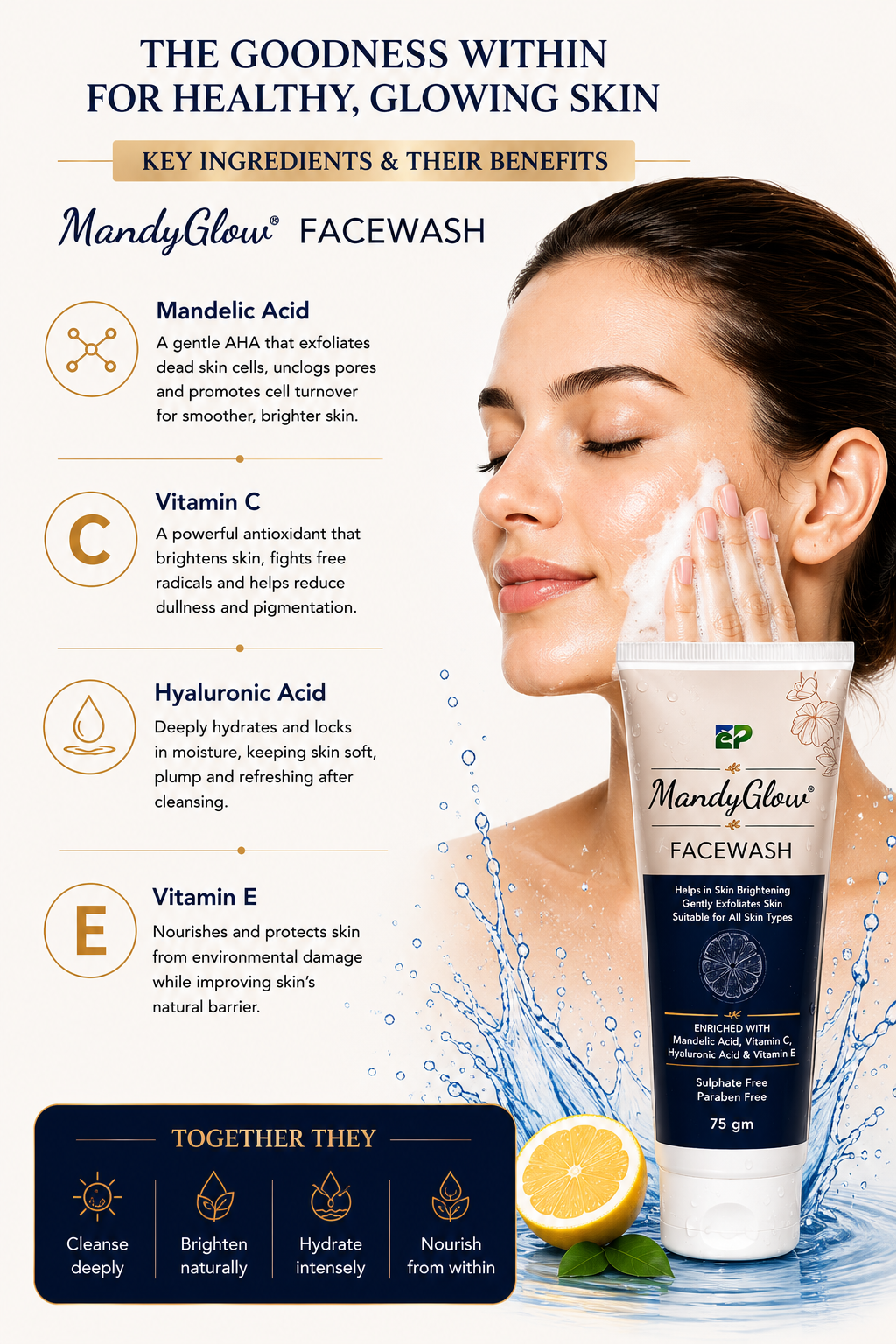 MandyGlow Facewash - Image 3