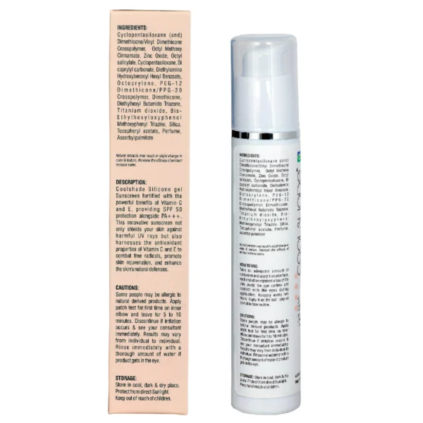 Coolshade spf 50 Silicone Sunscreen Gel - Image 5