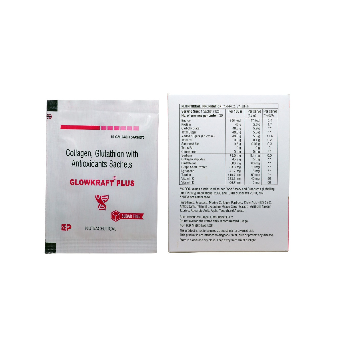 Glowkraft Plus Sachets(Price Per Sachet) - Image 2