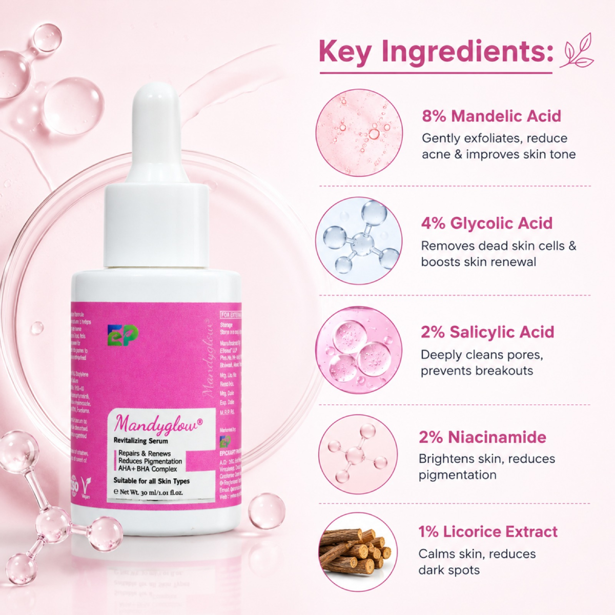 Mandyglow Revitalizing Serum - Image 4